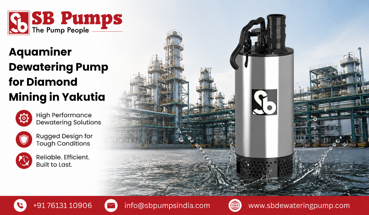 Aquaminer Dewatering Pump for Diamond Mining in Yakutia – SB Pumps