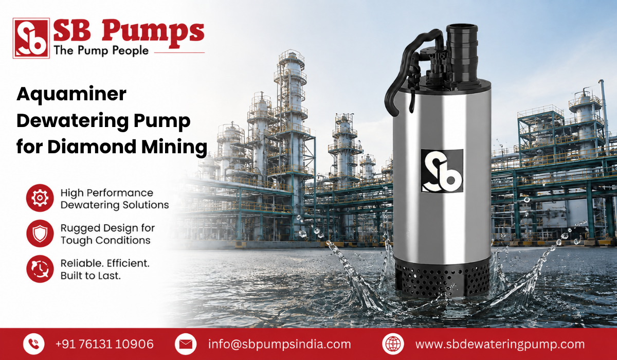 Aquaminer Dewatering Pump for Diamond Mining