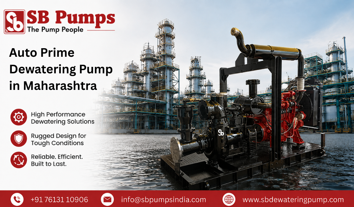 Auto Prime Dewatering Pump in Maharashtra 