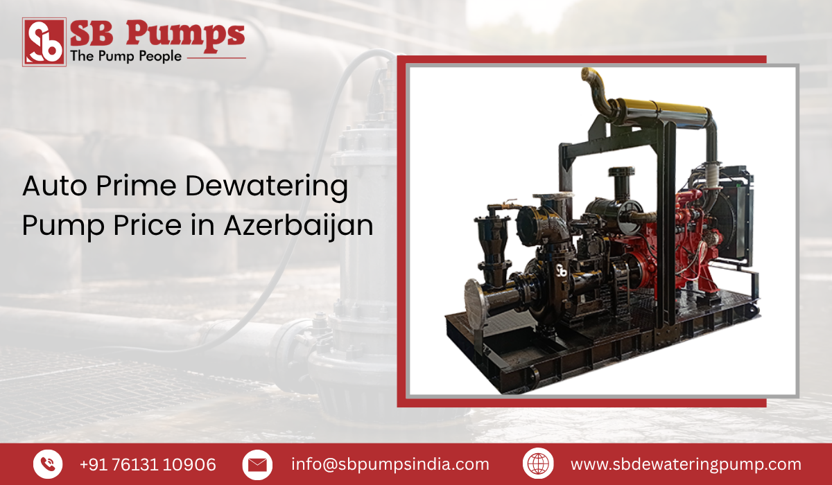 Auto Prime Dewatering Pump Price in Azerbaijan