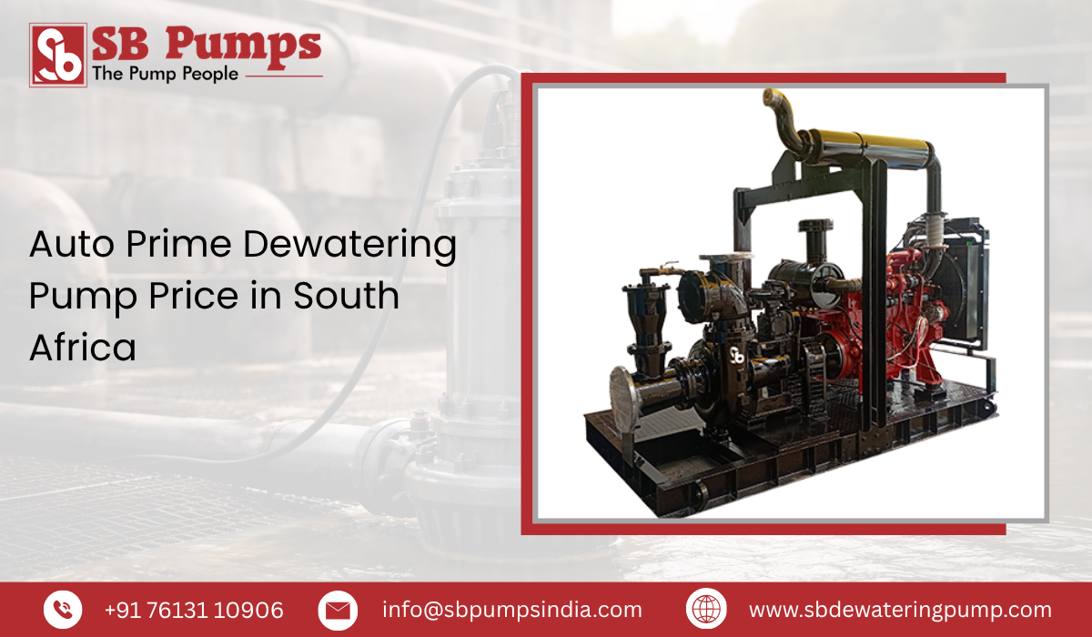 Auto Prime Dewatering Pump Price in South Africa