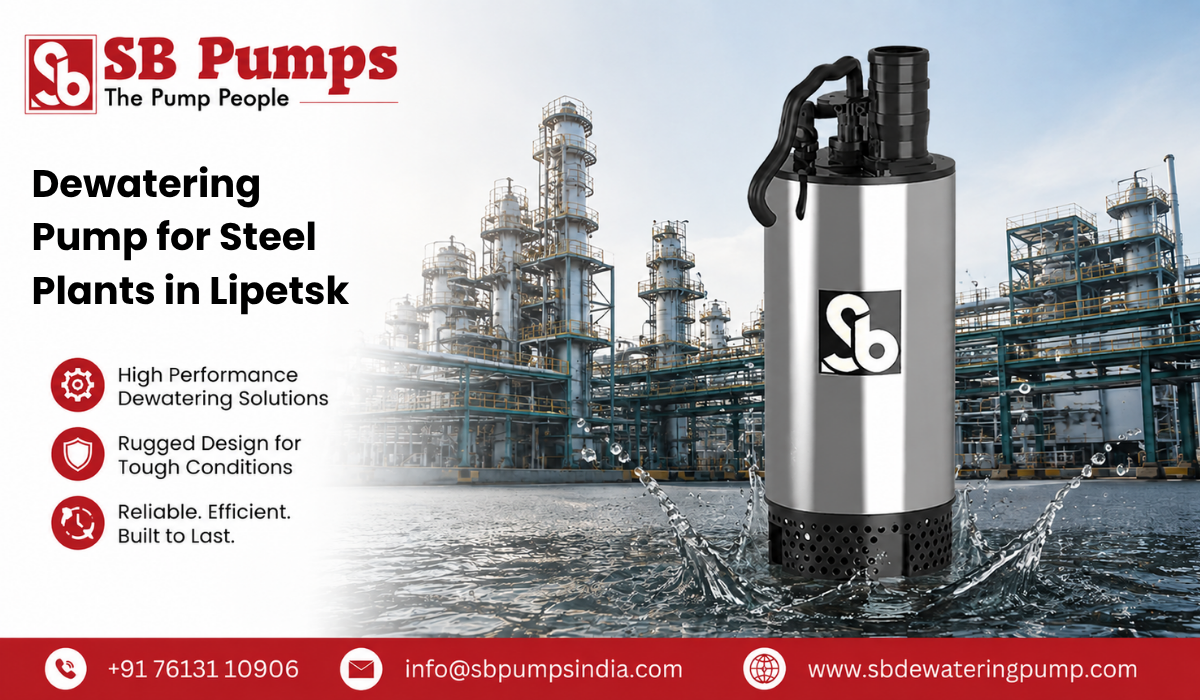 Dewatering Pump for Steel Plants in Lipetsk