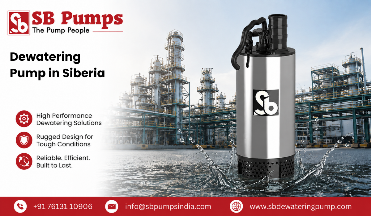 Dewatering Pump in Siberia