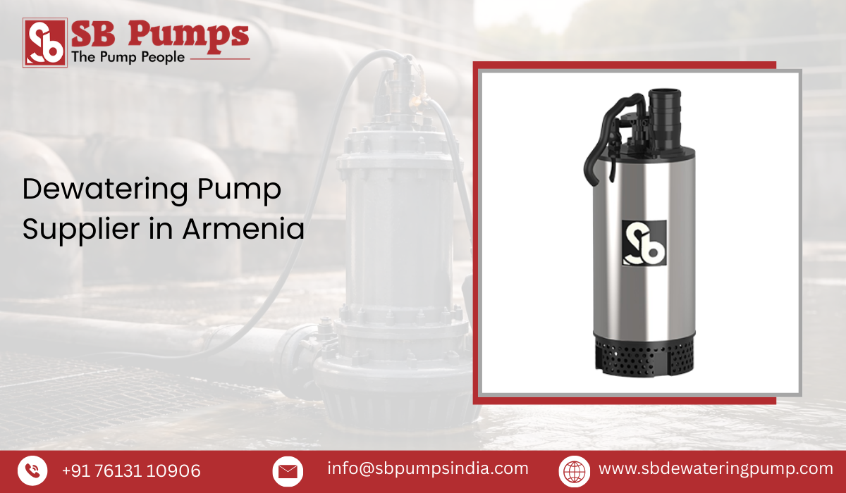 Dewatering Pump Supplier in Armenia