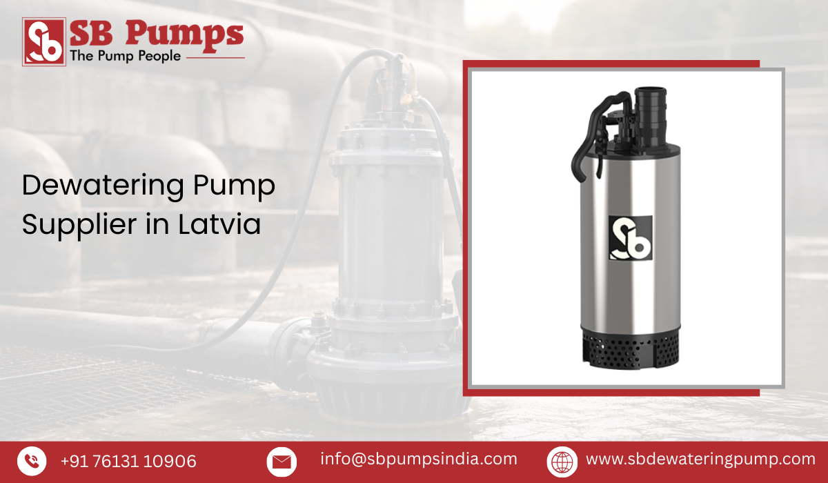Dewatering Pump Supplier in Latvia