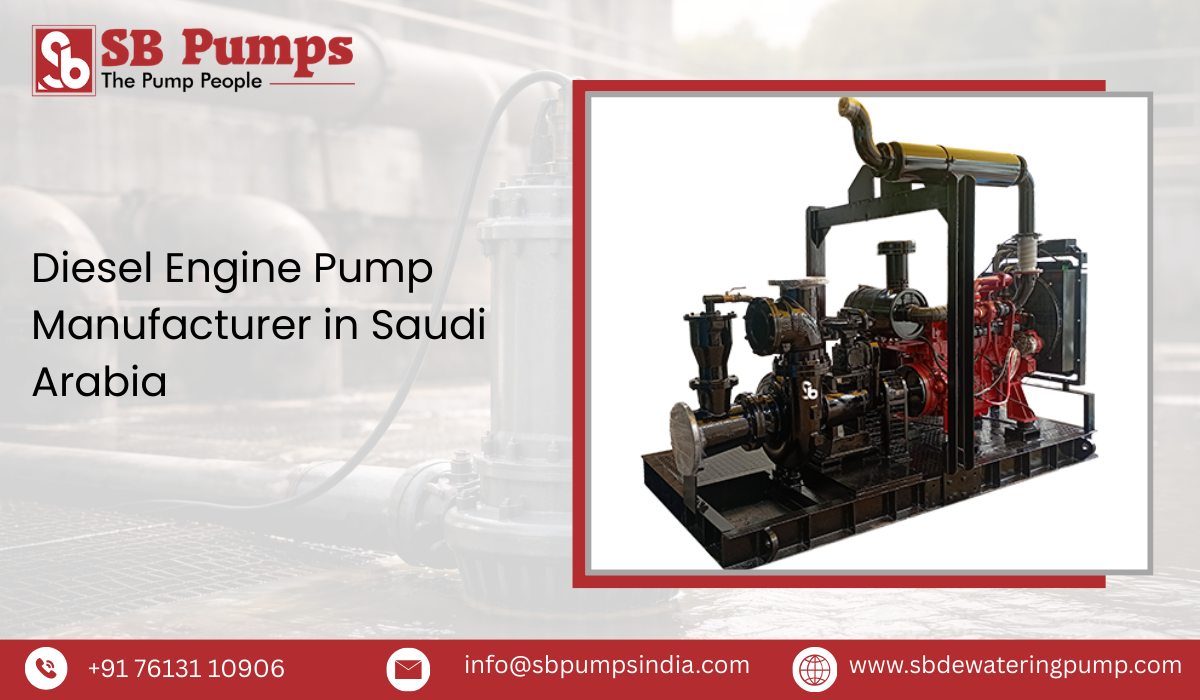 Diesel Engine Pump Manufacturer in Saudi Arabia