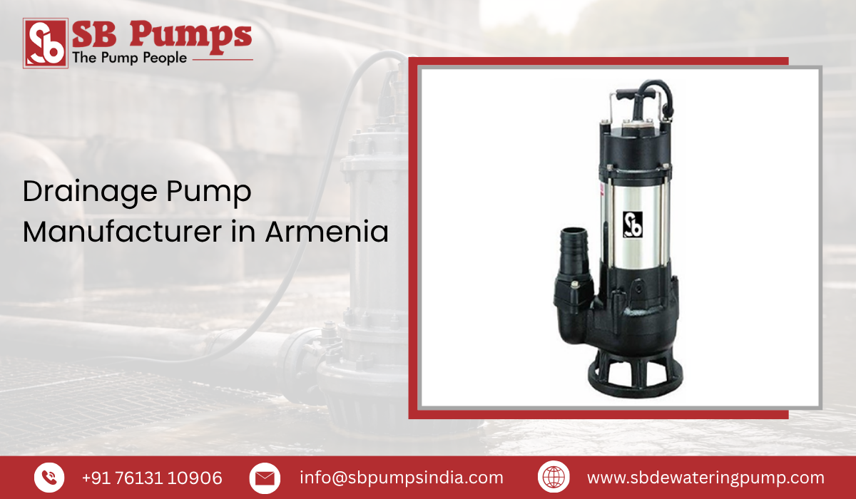 Drainage Pump Manufacturer in Armenia