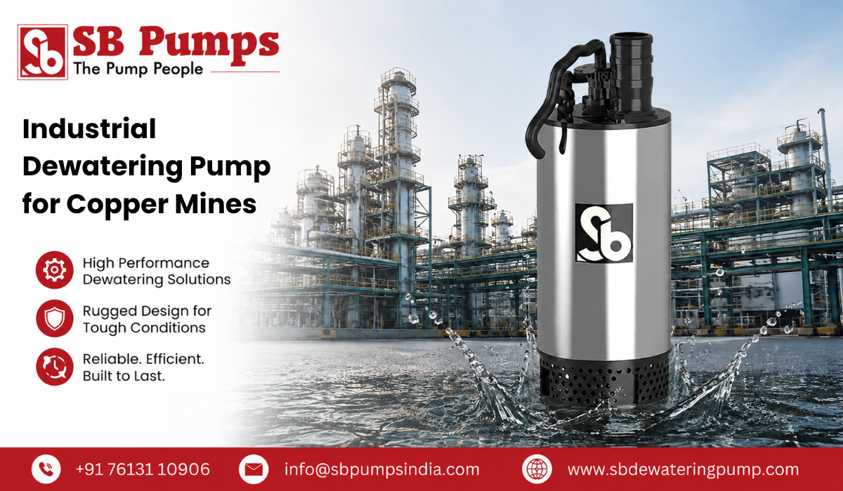 Industrial Dewatering Pump for Copper Mines