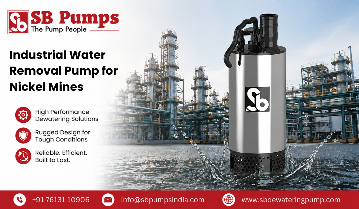Industrial Water Removal Pump for Nickel Mines