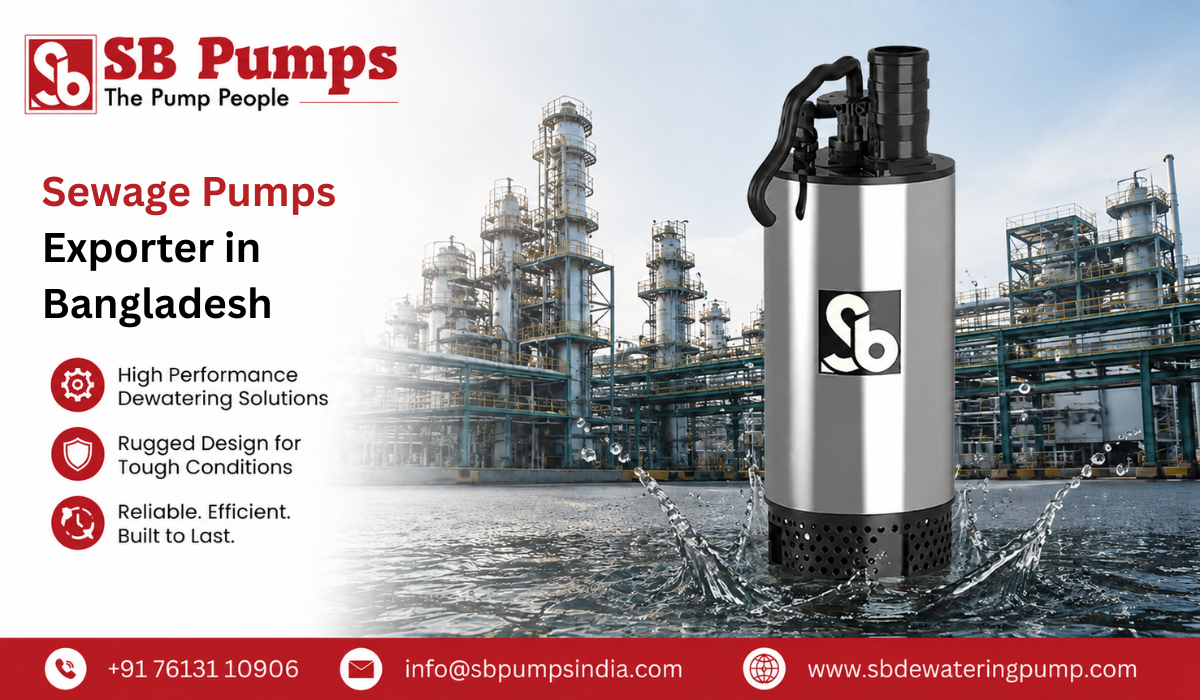 Sewage Pumps Exporter in Bangladesh
