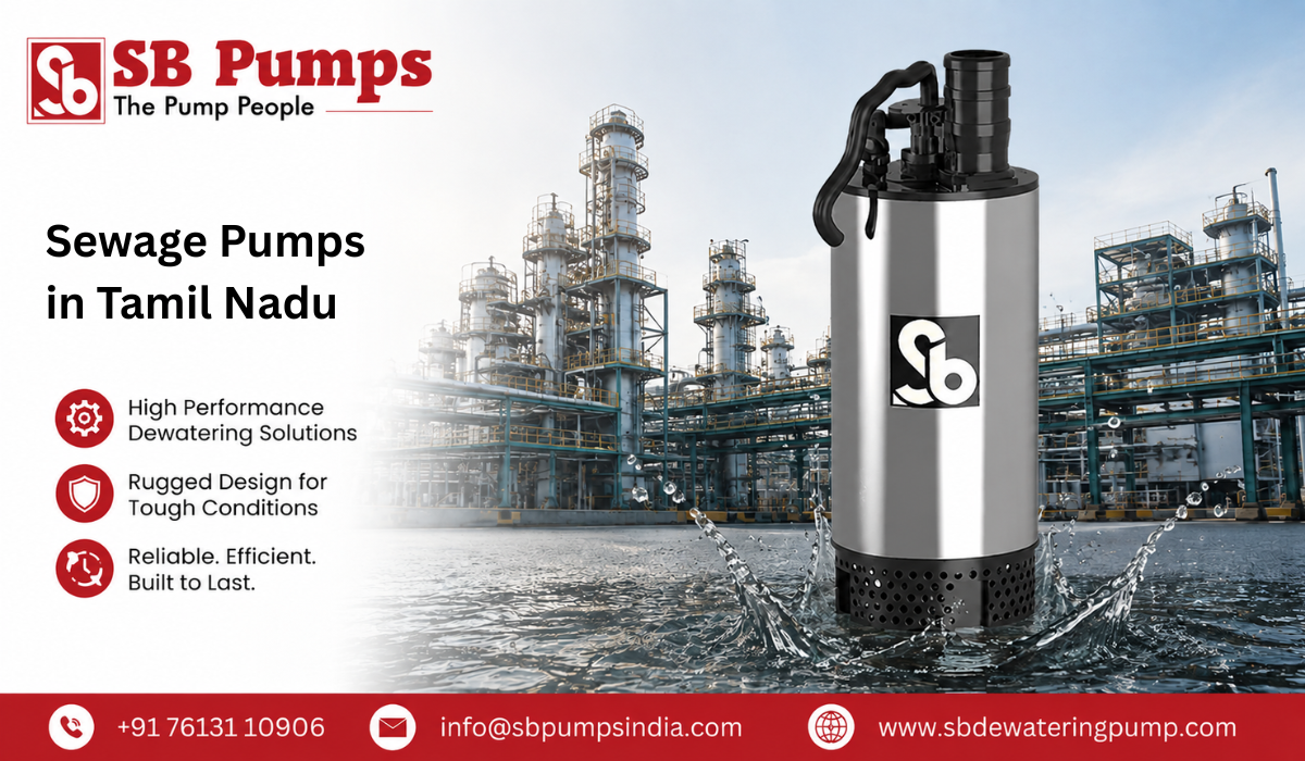 Sewage Pumps in Tamil Nadu 
