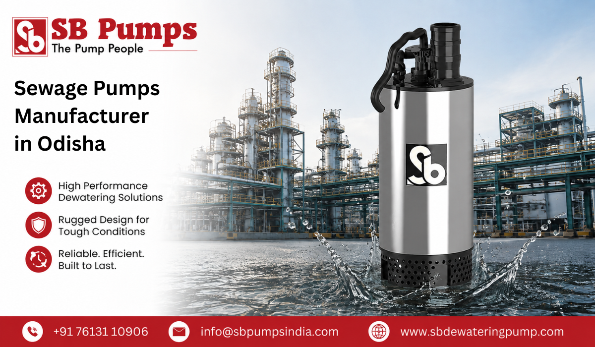 Sewage Pumps Manufacturer in Odisha 