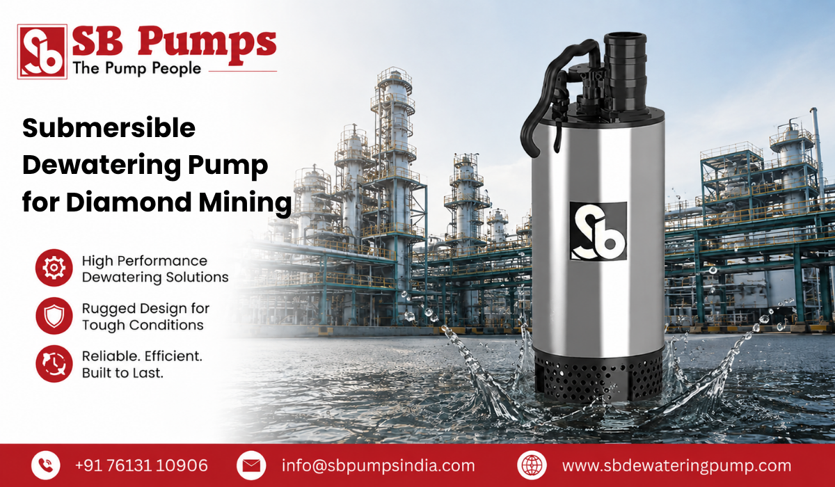 Submersible Dewatering Pump for Diamond Mining